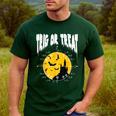 Nerdy Trig Or Treat Halloween Costume Math Teacher Men's Casual T-Shirt Forest