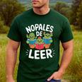 Nopales De Leer Bilingual Teacher Maestra Spanish Teacher Men's Casual T-Shirt Forest Nopales De Leer Bilingual Teacher Maestra Spanish Teacher Men's Casual T-Shirt Forest