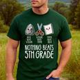 Nothing Beats 5th Grade Back To School Kids Teachers Men's Casual T-Shirt Forest Nothing Beats 5th Grade Back To School Kids Teachers Men's Casual T-Shirt Forest