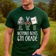 Nothing Beats 6th Grade Back To School Kids Teachers Men's Casual T-Shirt Forest Nothing Beats 6th Grade Back To School Kids Teachers Men's Casual T-Shirt Forest