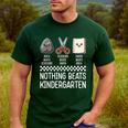 Nothing Beats Kindergarten Back To School Kids Teacher Men's Casual T-Shirt Forest