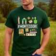 Novelty Montessori Studying Learning Schooling Teacher Love For Men Women Men's Casual T-Shirt Forest