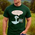 Oh Hello Kindergarteners Shirt Cute Pigeon Teacher Tee Men's Casual T-Shirt Forest