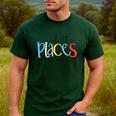 Oh The Places We Will Go Reading Day Book Lovers Teachers Men's Casual T-Shirt Forest Oh The Places We Will Go Reading Day Book Lovers Teachers Men's Casual T-Shirt Forest