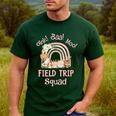 Oink Baa Moo Field Trip Squad Teacher Students Matching Men's Casual T-Shirt Forest