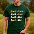 Order Of Operations Quiz Pumpkin Halloween Math Teacher Men's Casual T-Shirt Forest Order Of Operations Quiz Pumpkin Halloween Math Teacher Men's Casual T-Shirt Forest
