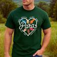 Para Heart Paraprofessional Teacher Paraeducator Men's Casual T-Shirt Forest Para Heart Paraprofessional Teacher Paraeducator Men's Casual T-Shirt Forest