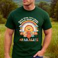 Paraprofessional Para Life Sun Flower Teacher Back To School Men's Casual T-Shirt Forest Paraprofessional Para Life Sun Flower Teacher Back To School Men's Casual T-Shirt Forest