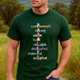 Paraprofessional Teacher Para Sped Ed Parapro Men's Casual T-Shirt Forest