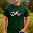 Peace Love Coffee Science Teacher Men's Casual T-Shirt Forest Peace Love Coffee Science Teacher Men's Casual T-Shirt Forest
