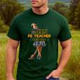 Physical Education Teacher Halloween Costume Witchy Teacher For Men Women Men's Casual T-Shirt Forest