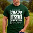 Physical Education s For Pe Teachers And Students Men's Casual T-Shirt Forest