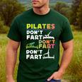 Pilates Instructor Teacher Watercolor Pilates Don't Fart Men Women Kids Men's Casual T-Shirt Forest Pilates Instructor Teacher Watercolor Pilates Don't Fart Men Women Kids Men's Casual T-Shirt Forest