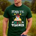 Pirate Math Teacher Skull Pirate Halloween Costume Men's Casual T-Shirt Forest Pirate Math Teacher Skull Pirate Halloween Costume Men's Casual T-Shirt Forest