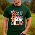 Pre-K Boo Crew Pre-K Teacher Student Kids Halloween Men's Casual T-Shirt Forest Pre-K Boo Crew Pre-K Teacher Student Kids Halloween Men's Casual T-Shirt Forest