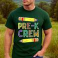 Pre-K Crew PreK Teachers Back To School Men's Casual T-Shirt Forest Pre-K Crew PreK Teachers Back To School Men's Casual T-Shirt Forest