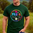 Pre K Dream Team Back To School Boys First Day Teacher Men's Casual T-Shirt Forest Pre K Dream Team Back To School Boys First Day Teacher Men's Casual T-Shirt Forest