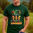 My Pre-K Kids Are Smart Cookies Christmas Teacher Men's Casual T-Shirt Forest My Pre-K Kids Are Smart Cookies Christmas Teacher Men's Casual T-Shirt Forest