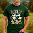 Pre-k Teacher Kids Back To School Wild About Pre-k Men's Casual T-Shirt Forest