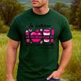Pre-k Teacher In October We Wear Pink Breast Cancer Men's Casual T-Shirt Forest Pre-k Teacher In October We Wear Pink Breast Cancer Men's Casual T-Shirt Forest