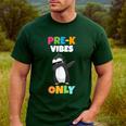 Pre-K Vibes Only Penguin Teachers Kids Back To School Men's Casual T-Shirt Forest Pre-K Vibes Only Penguin Teachers Kids Back To School Men's Casual T-Shirt Forest