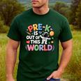 Pre-K Is Out Of This World Space Planets Teacher Men's Casual T-Shirt Forest Pre-K Is Out Of This World Space Planets Teacher Men's Casual T-Shirt Forest