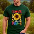 Pre School Teacher Pre-K Teacher Men's Casual T-Shirt Forest