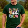 Preschool Boo Crew Preschool Teacher Student Halloween Men's Casual T-Shirt Forest Preschool Boo Crew Preschool Teacher Student Halloween Men's Casual T-Shirt Forest