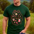 Preschool Pre-K Is My Jam Strawberry Girl Teacher Kids Men's Casual T-Shirt Forest Preschool Pre-K Is My Jam Strawberry Girl Teacher Kids Men's Casual T-Shirt Forest