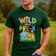 Preschool Teacher Kids Back To School Wild About Pre-K Men's Casual T-Shirt Forest Preschool Teacher Kids Back To School Wild About Pre-K Men's Casual T-Shirt Forest