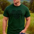 Principal Heart Life School Principal Teacher Appreciation Men's Casual T-Shirt Forest