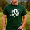 PTA Squad Parent Teacher Association Back To School Teacher Men's Casual T-Shirt Forest