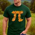 Pumpkin Pi Math Teacher Halloween Costume Geometry Men's Casual T-Shirt Forest Pumpkin Pi Math Teacher Halloween Costume Geometry Men's Casual T-Shirt Forest