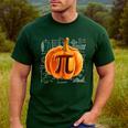 Pumpkin Pie Halloween Thanksgiving Math Teacher Pi Day Men's Casual T-Shirt Forest Pumpkin Pie Halloween Thanksgiving Math Teacher Pi Day Men's Casual T-Shirt Forest