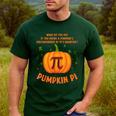 Pumpkin Pie Pi Math Teacher Shirt Halloween Men Adult Men's Casual T-Shirt Forest