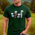 Punctuation English Teacher Wait What Stop It I Agree Men's Casual T-Shirt Forest Punctuation English Teacher Wait What Stop It I Agree Men's Casual T-Shirt Forest