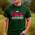 Queen Of The Classroom Teacher Men's Casual T-Shirt Forest Queen Of The Classroom Teacher Men's Casual T-Shirt Forest