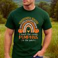 Rainbow I Teach The Cutest Pumpkins Kindergarten Teacher Men Women Men's Casual T-Shirt Forest Rainbow I Teach The Cutest Pumpkins Kindergarten Teacher Men Women Men's Casual T-Shirt Forest