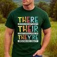 There Their They’Re Grammar Joke For English Teacher Student Men's Casual T-Shirt Forest There Their They’Re Grammar Joke For English Teacher Student Men's Casual T-Shirt Forest