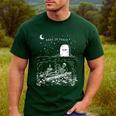 Read In Peace Skeleton Halloween Book Reading Spooky Teacher Men's Casual T-Shirt Forest Read In Peace Skeleton Halloween Book Reading Spooky Teacher Men's Casual T-Shirt Forest