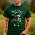 Reading 67 Meme English Teacher 67 Book Lover Humor Men's Casual T-Shirt Forest