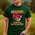 Reading Super Power Activated Superhero Teacher Or Student Men Women Girls Kids Men's Casual T-Shirt Forest Reading Super Power Activated Superhero Teacher Or Student Men Women Girls Kids Men's Casual T-Shirt Forest