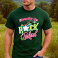 Ready To Rock School Shirt Students And Teachers Men's Casual T-Shirt Forest Ready To Rock School Shirt Students And Teachers Men's Casual T-Shirt Forest
