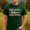 Regulation Before Expectation Cute ABA SPED Teacher Therapy Men's Casual T-Shirt Forest Regulation Before Expectation Cute ABA SPED Teacher Therapy Men's Casual T-Shirt Forest