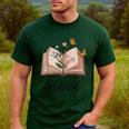 Retired 2025 A New Chapter Begins Retirement Teacher Book Men's Casual T-Shirt Forest Retired 2025 A New Chapter Begins Retirement Teacher Book Men's Casual T-Shirt Forest