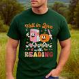 Retro Fall In Love With Learning Pumpkin Autumn Teacher Men's Casual T-Shirt Forest Retro Fall In Love With Learning Pumpkin Autumn Teacher Men's Casual T-Shirt Forest