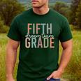 Retro Fifth Grade Dream Team Groovy Teacher Back To School Men Women Girls Kids Men's Casual T-Shirt Forest Retro Fifth Grade Dream Team Groovy Teacher Back To School Men Women Girls Kids Men's Casual T-Shirt Forest