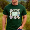 Retro Hooray It's Art Day Art Teacher Back To School Women Men's Casual T-Shirt Forest Retro Hooray It's Art Day Art Teacher Back To School Women Men's Casual T-Shirt Forest