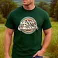 Retro School Counselor Back To School Teacher Squad Crew Men's Casual T-Shirt Forest