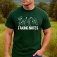 Retro Vintage Musical Taking Notes Teachers Music Love Men's Casual T-Shirt Forest Retro Vintage Musical Taking Notes Teachers Music Love Men's Casual T-Shirt Forest